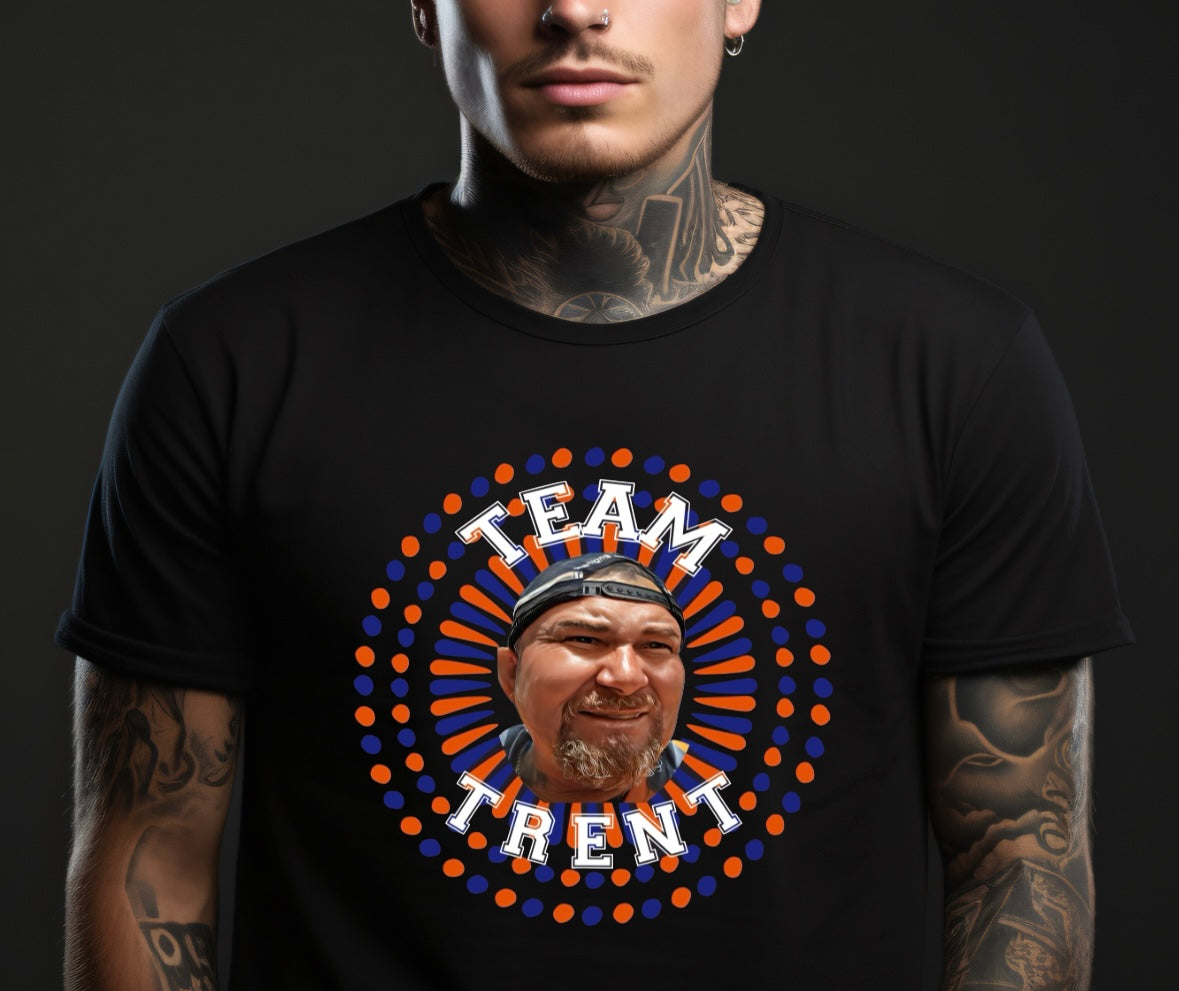 Mens T-Shirt- Team Trent- Front print only