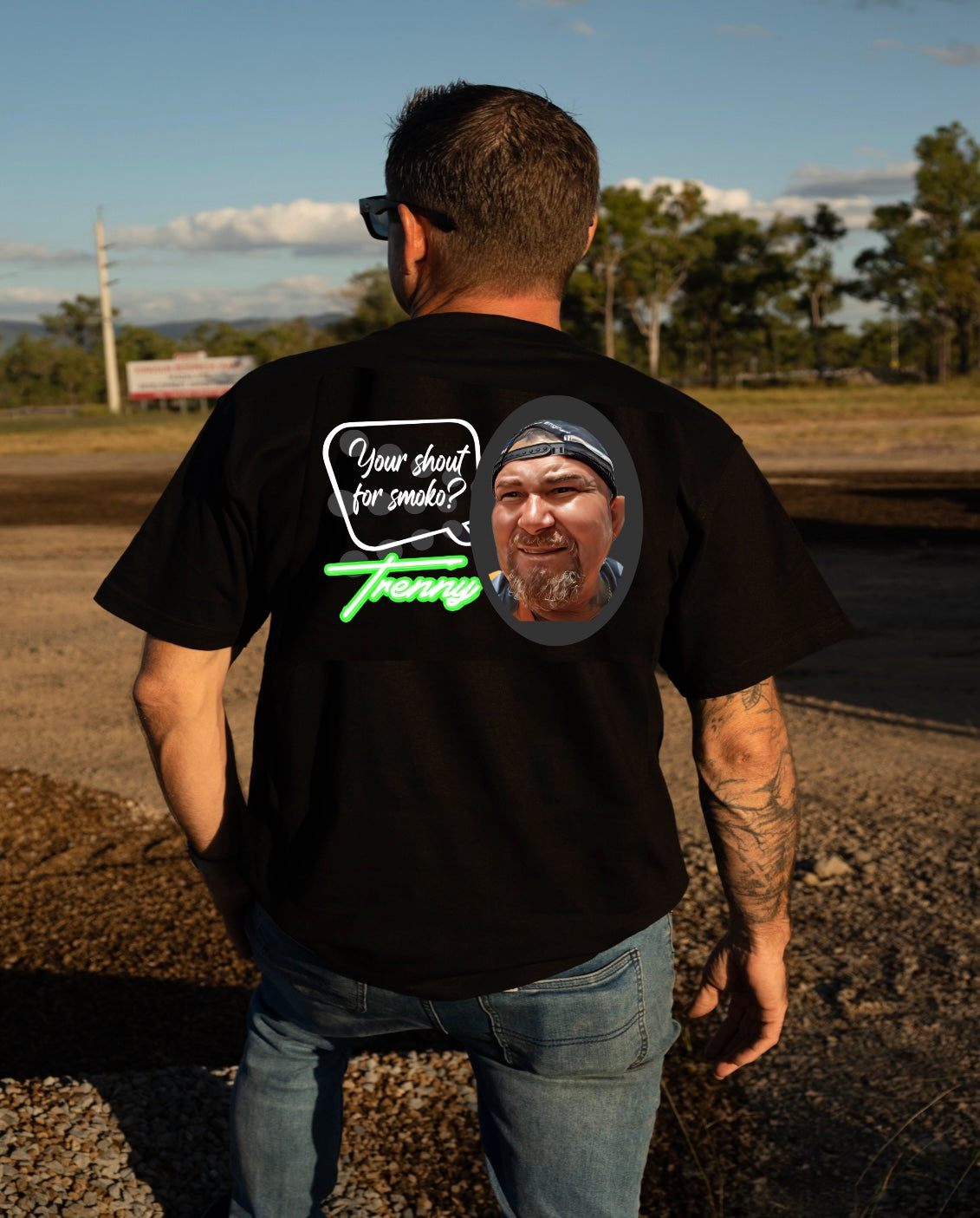 Mens T-Shirt- Trent Smoko