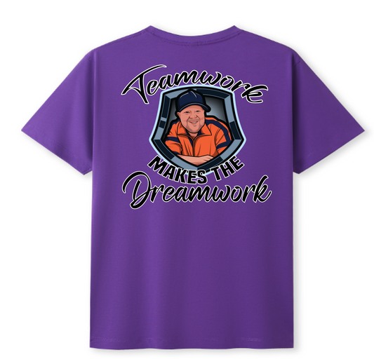 Unisex T-Shirt- Gazza- One Team- Purple