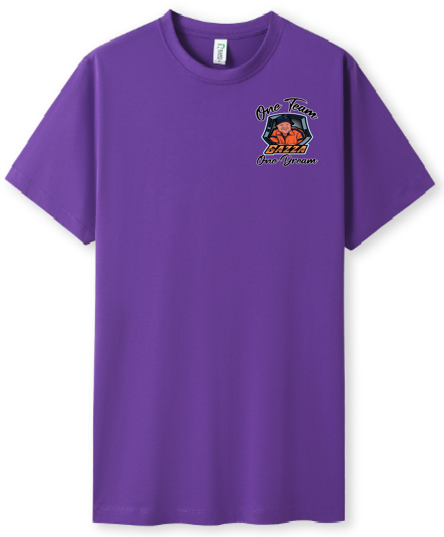 Unisex T-Shirt- Gazza- One Team- Purple