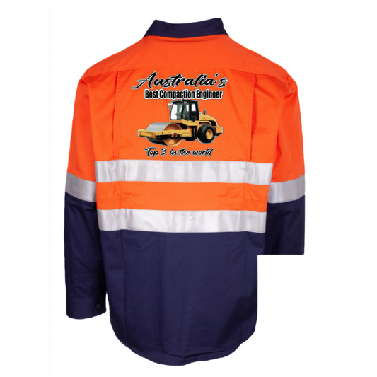 Mens HiVis- Australia’s best operator- Roller - ORANGE