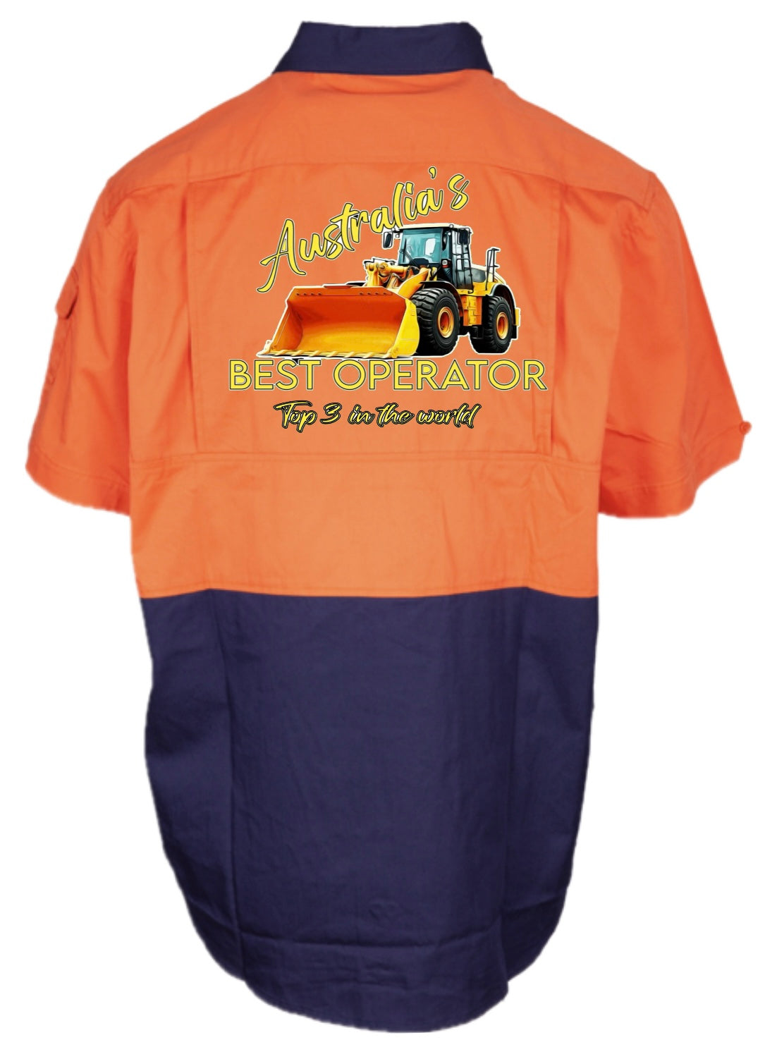 Mens HiVis- S/S- Orange - Loader