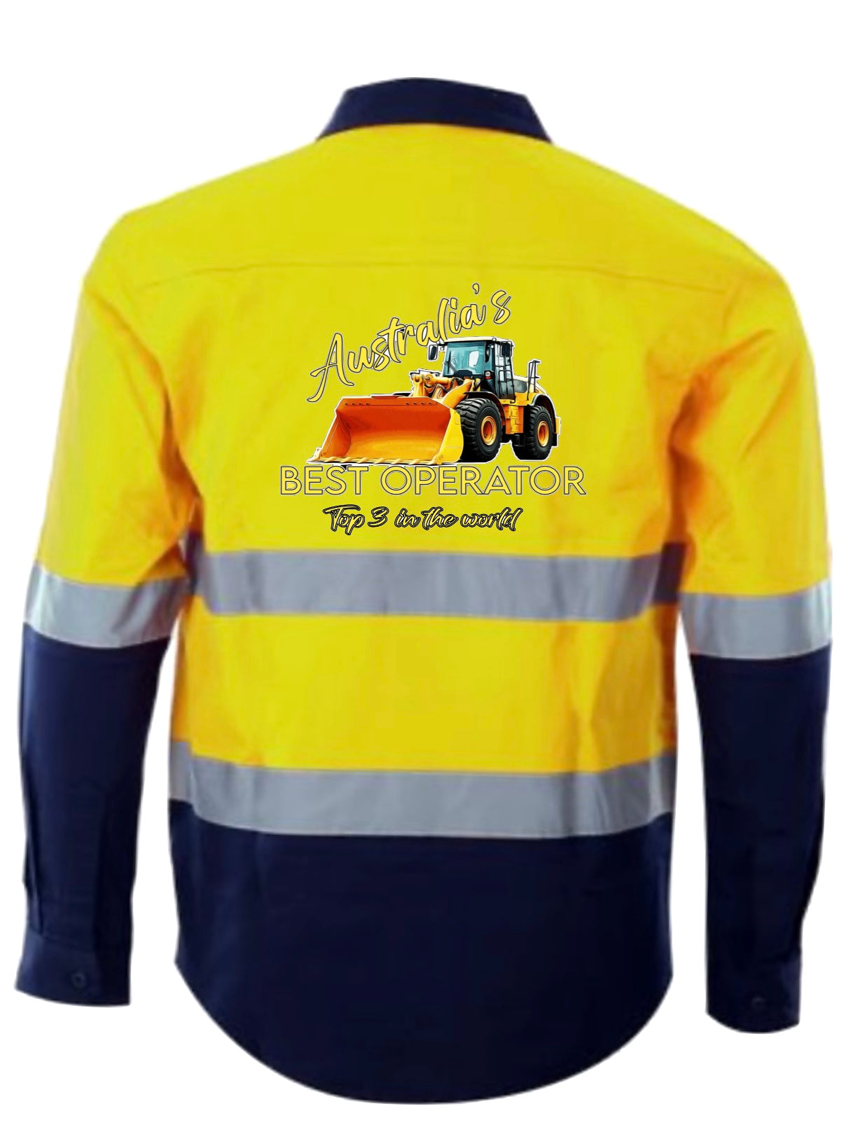 Mens HiVis- Australia’s best operator- Loader- YELLOW