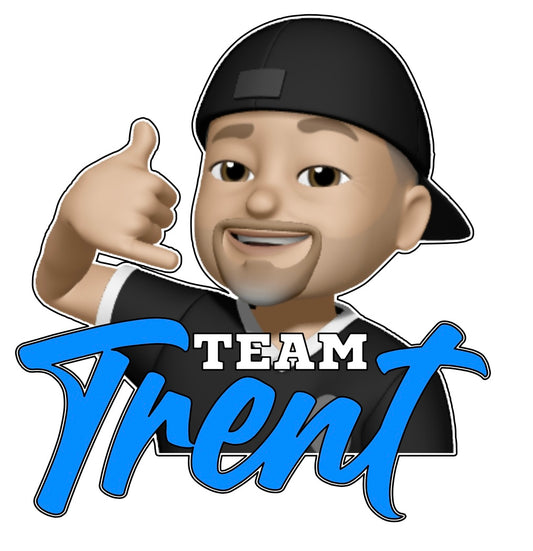 Die Cut Sticker- Team Trent