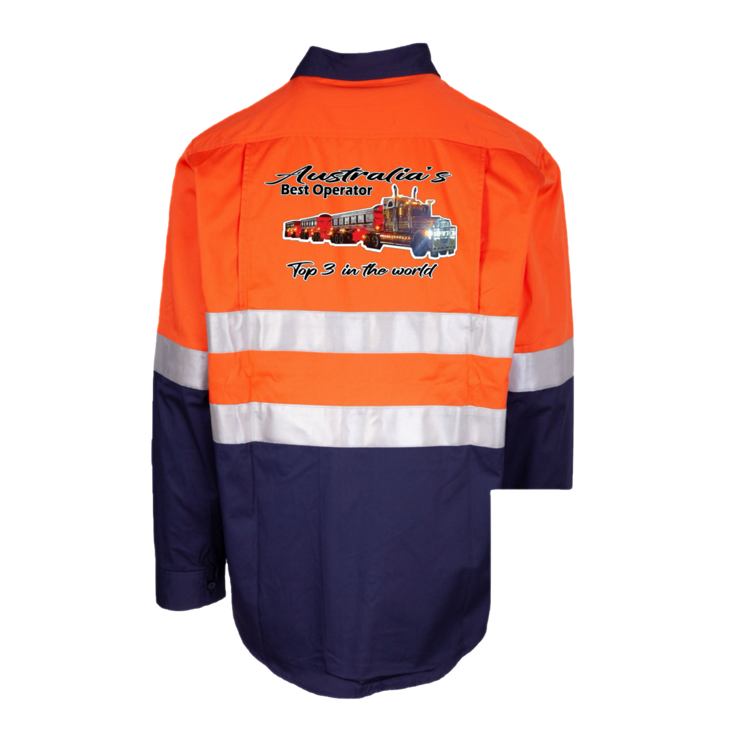 Mens HiVis- Australia’s best operator- Truck- ORANGE