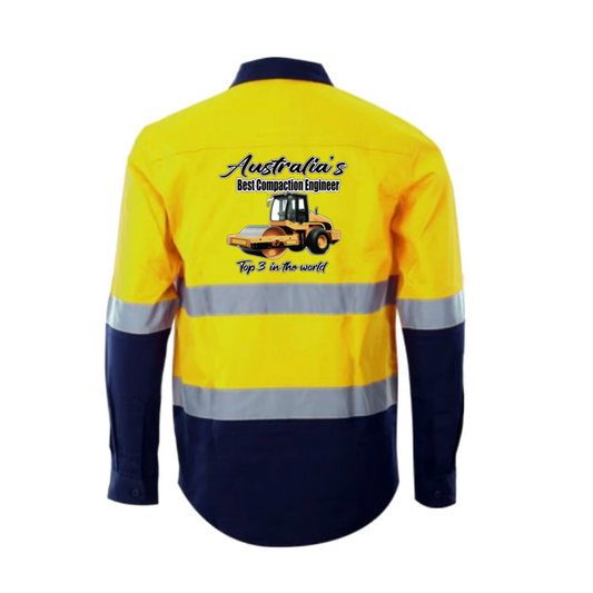 Mens HiVis- Australia’s best operator- Roller- YELLOW