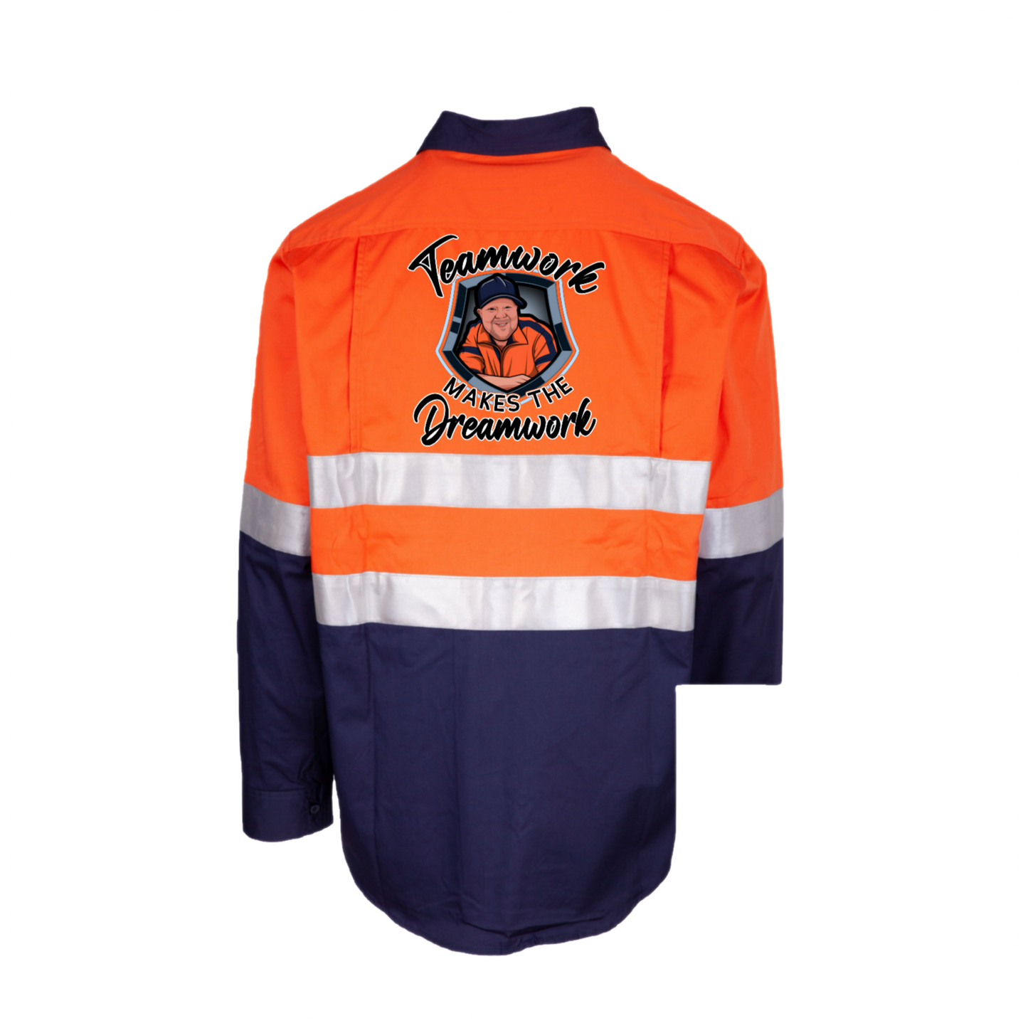 Mens HiVis- Australia’s best operator- Gazza - ORANGE