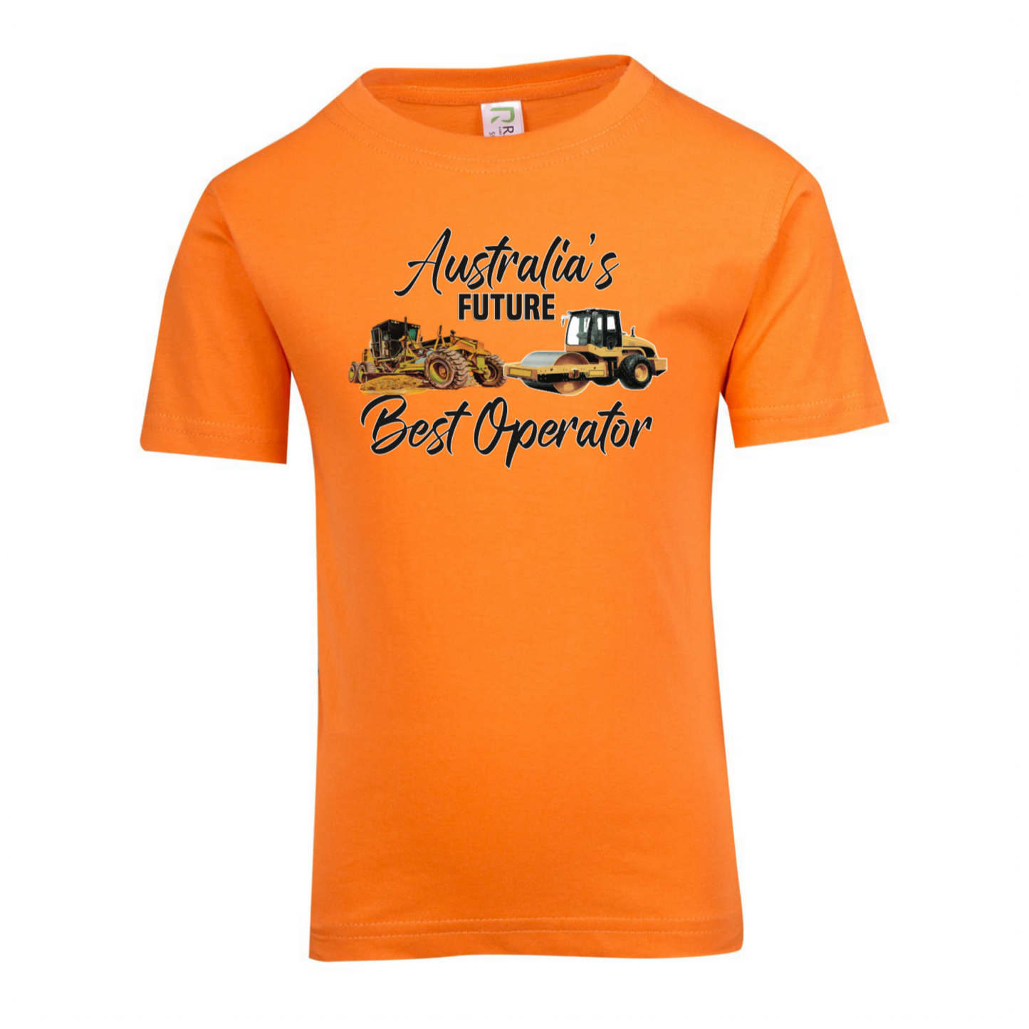 Kids T-Shirt-Grader Roller- Orange