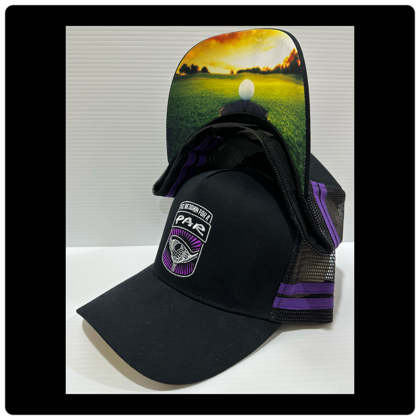 Hat- Golf - Black