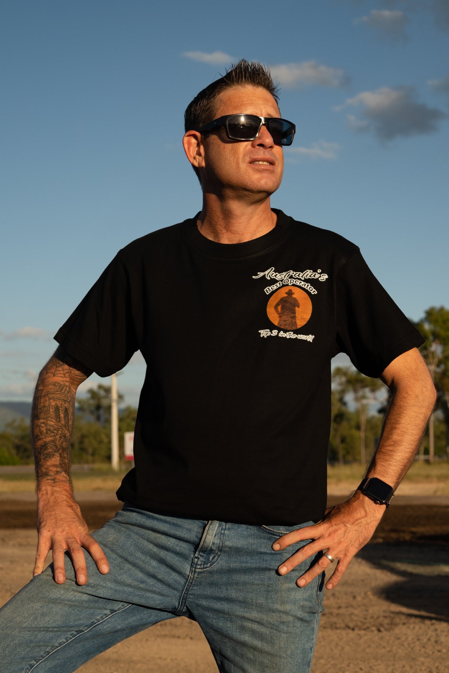 Mens T-Shirt- Australia’s best operator- Roller