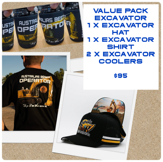 Value Pack- Excavator Pack