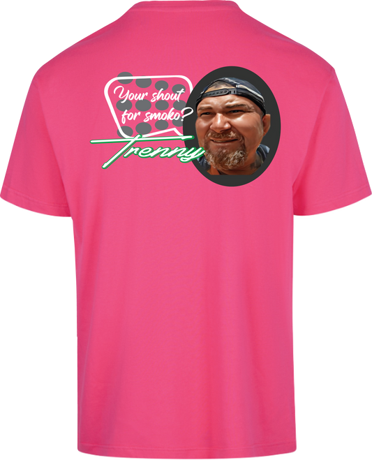 Unisex T-Shirt- Trent Smoko Pink
