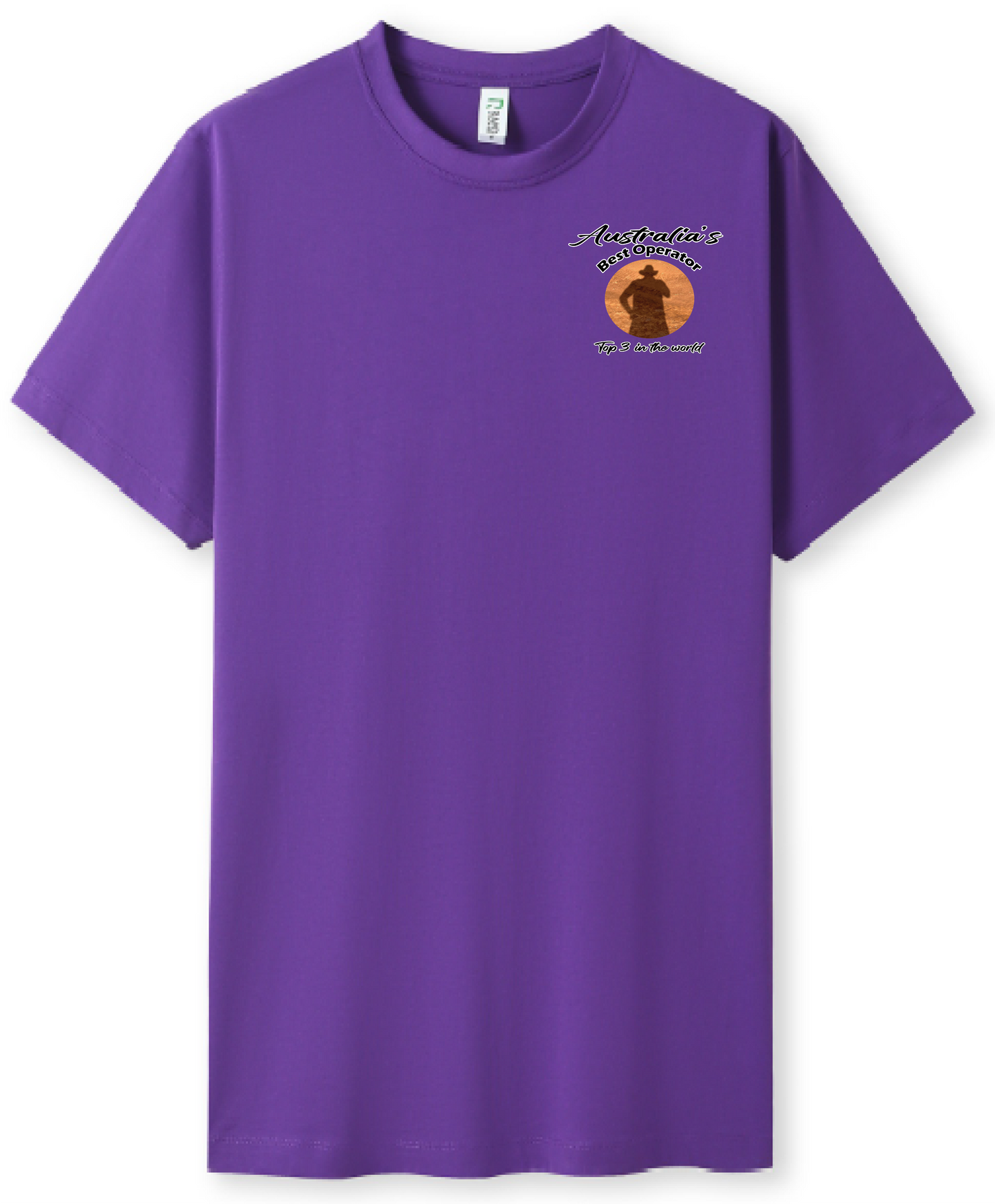 Unisex T-Shirt- Reggie-Magic Man Purple