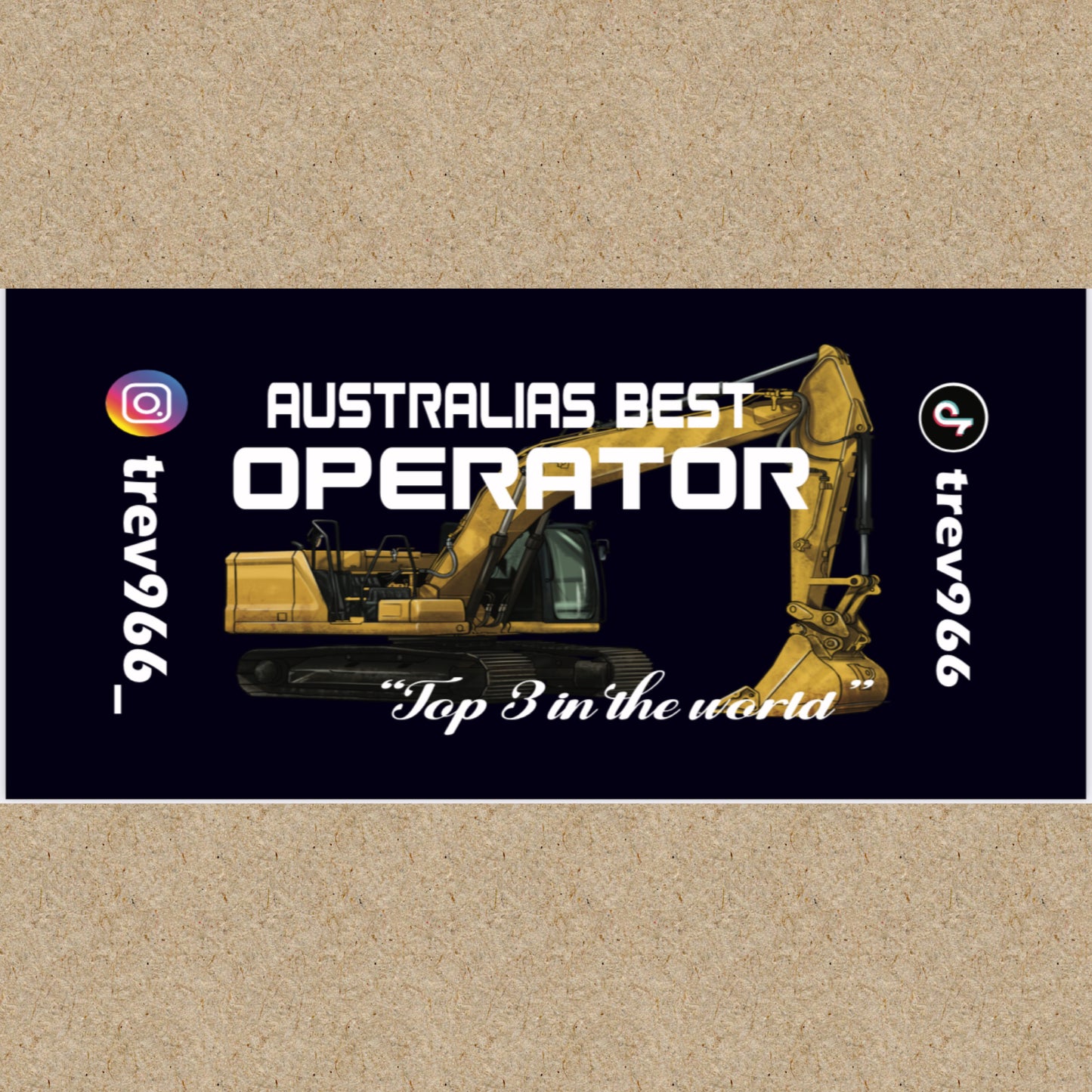 Cooler- Best Operator- Excavator