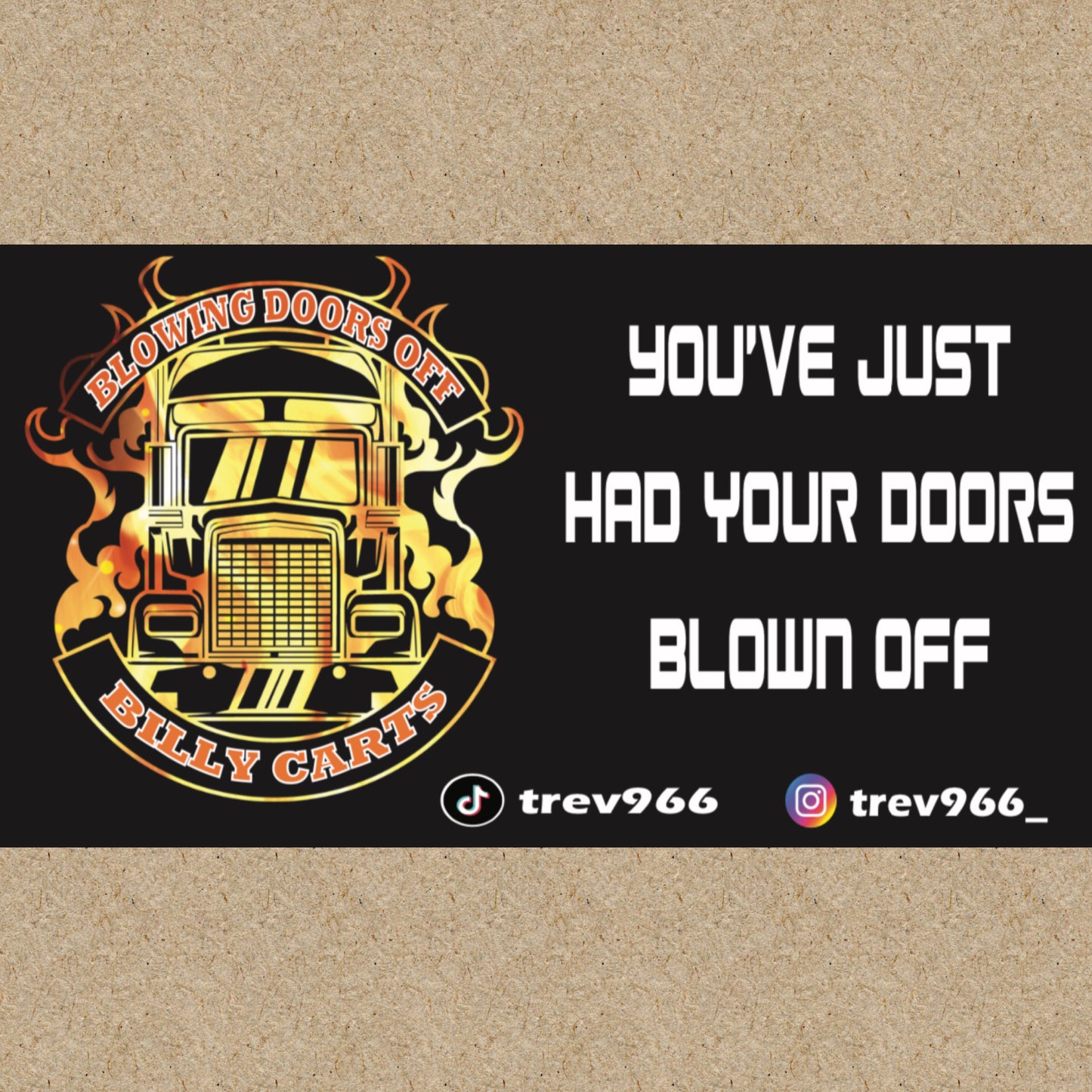 Bumper Sticker- Blown Doors