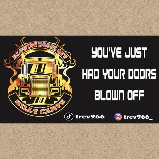 Bumper Sticker- Blown Doors